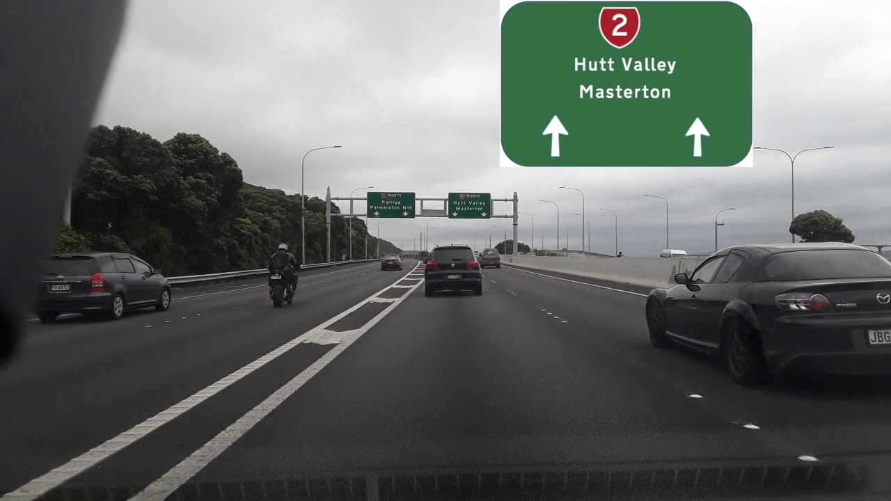Wellington Airport to Naenae, Lower Hutt, Wellington Drive via SH1 and SH2