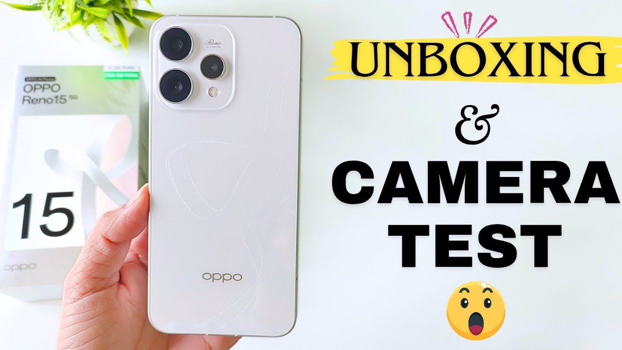 Oppo Reno 15 5G 🔥 Quick Unboxing ,Camera and Speed Test