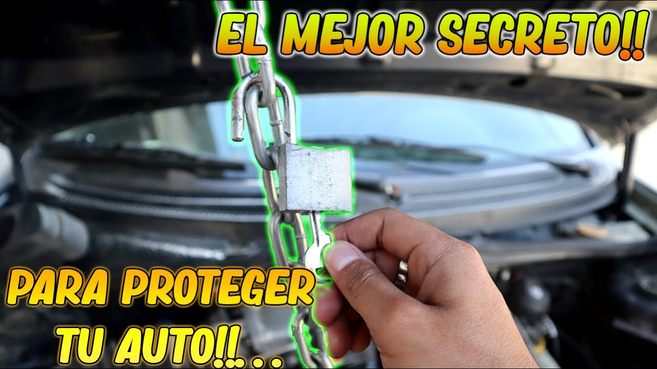 🟢Cómo PROTEGER tu AUTO🚗 de ROBOS🐭/ CONSEJOS de SEGURIDAD❗