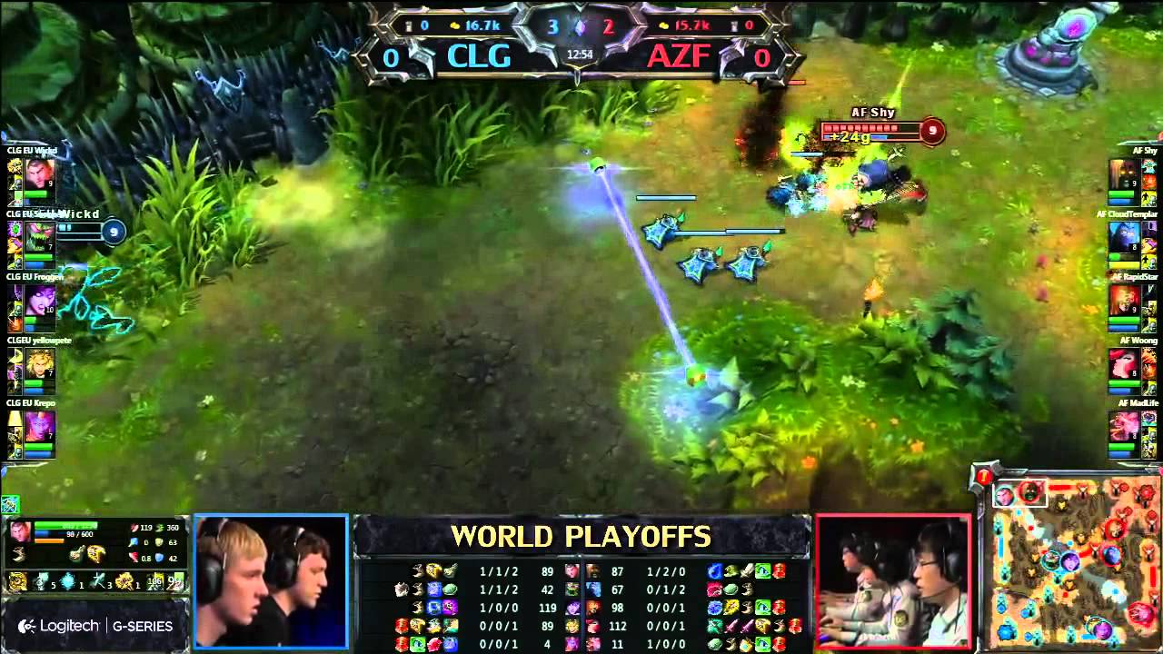 CLG.eu vs AZF - Game 1 - Semi Finals