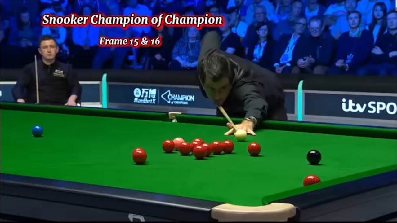 Ronnie O’Sullivan Vs Wilson ( frame 14 & 15 ). Snooker Champion Of Champion.