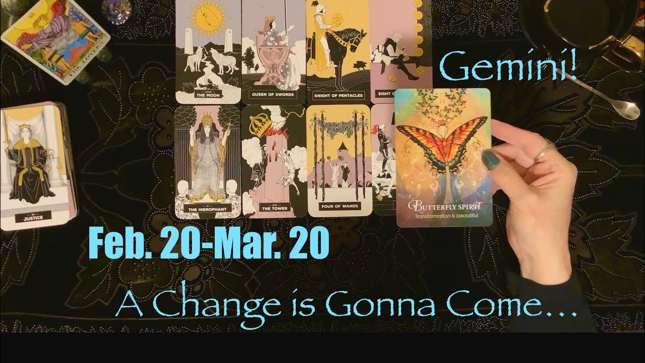 Gemini!🔮The Month Ahead Feb.20-Mar.20🔮Tarot Card Reading 
