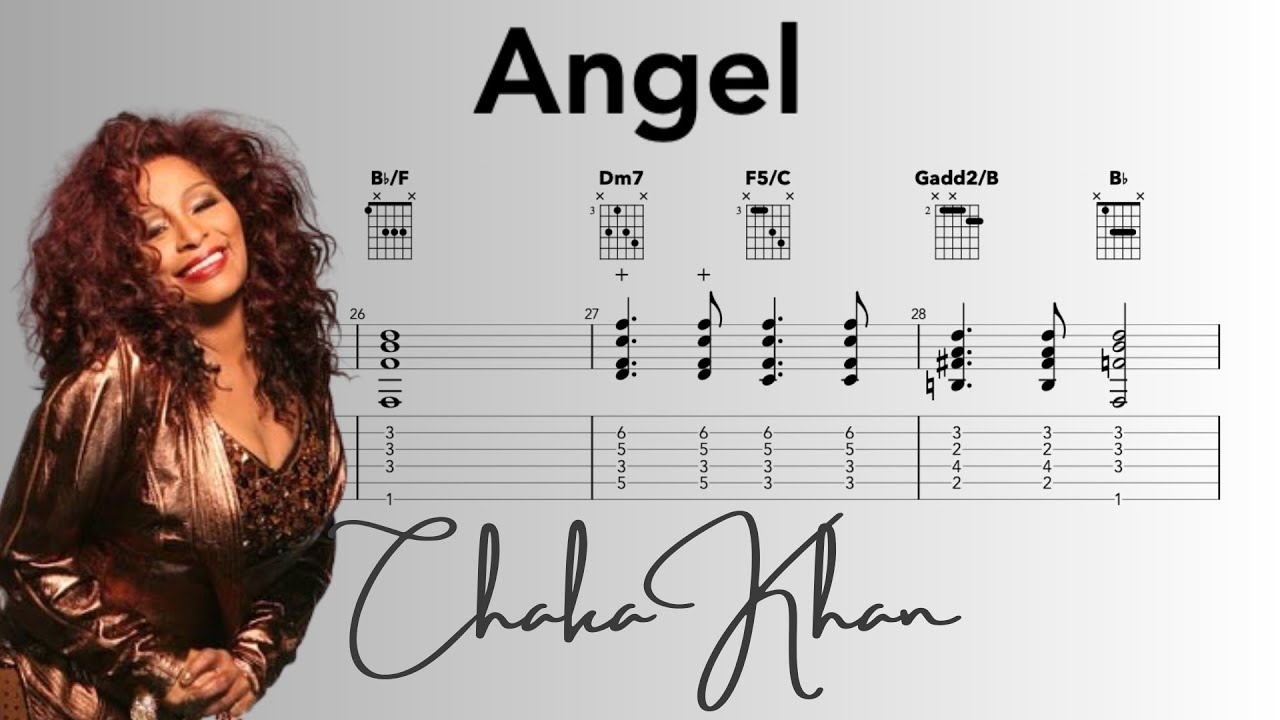 Angel Guitar Chords - Chaka Khan