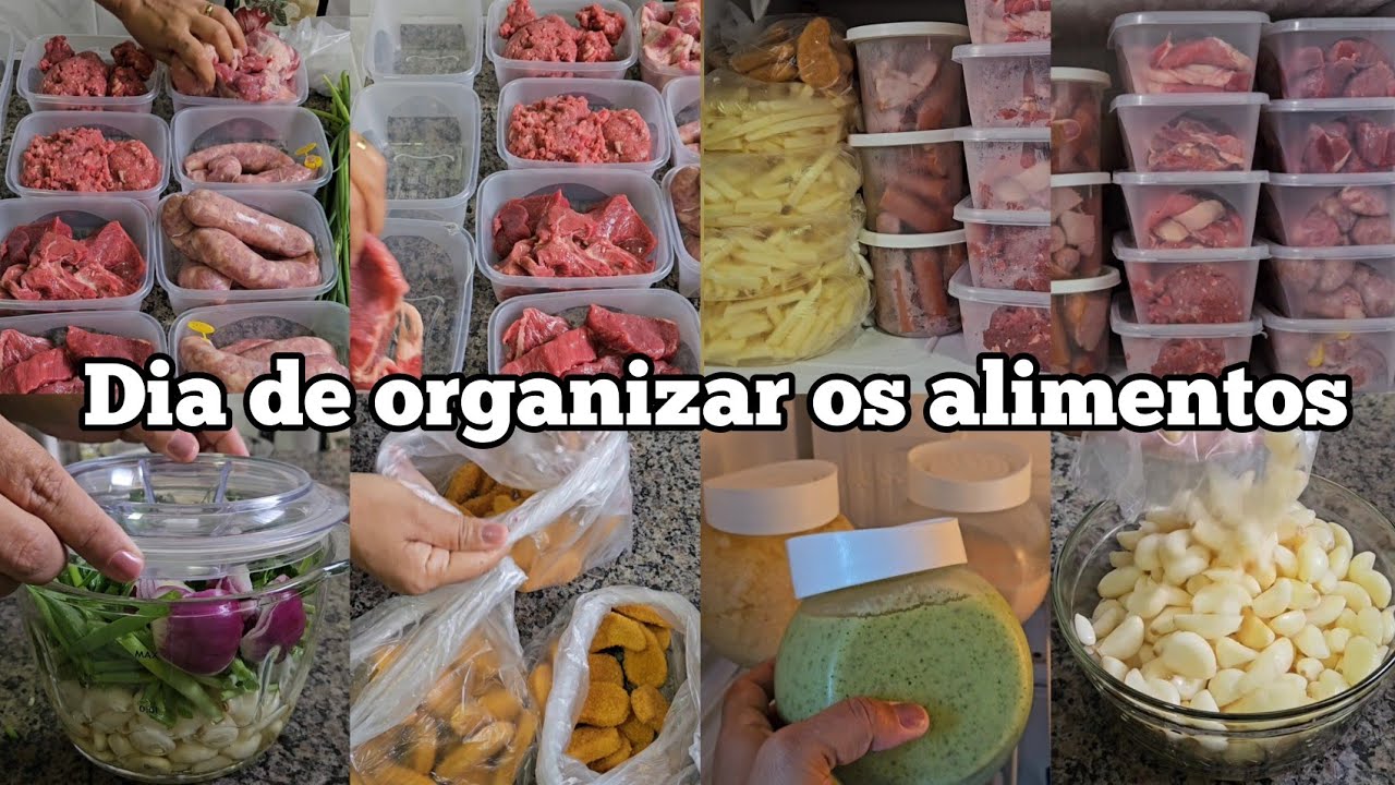 COMO TER PRATICIDADE NA COZINHA, FIZ A ORGANIZA&Ccedil;&Atilde;O DOS ALIMENTOS, ROTINA PRATICA