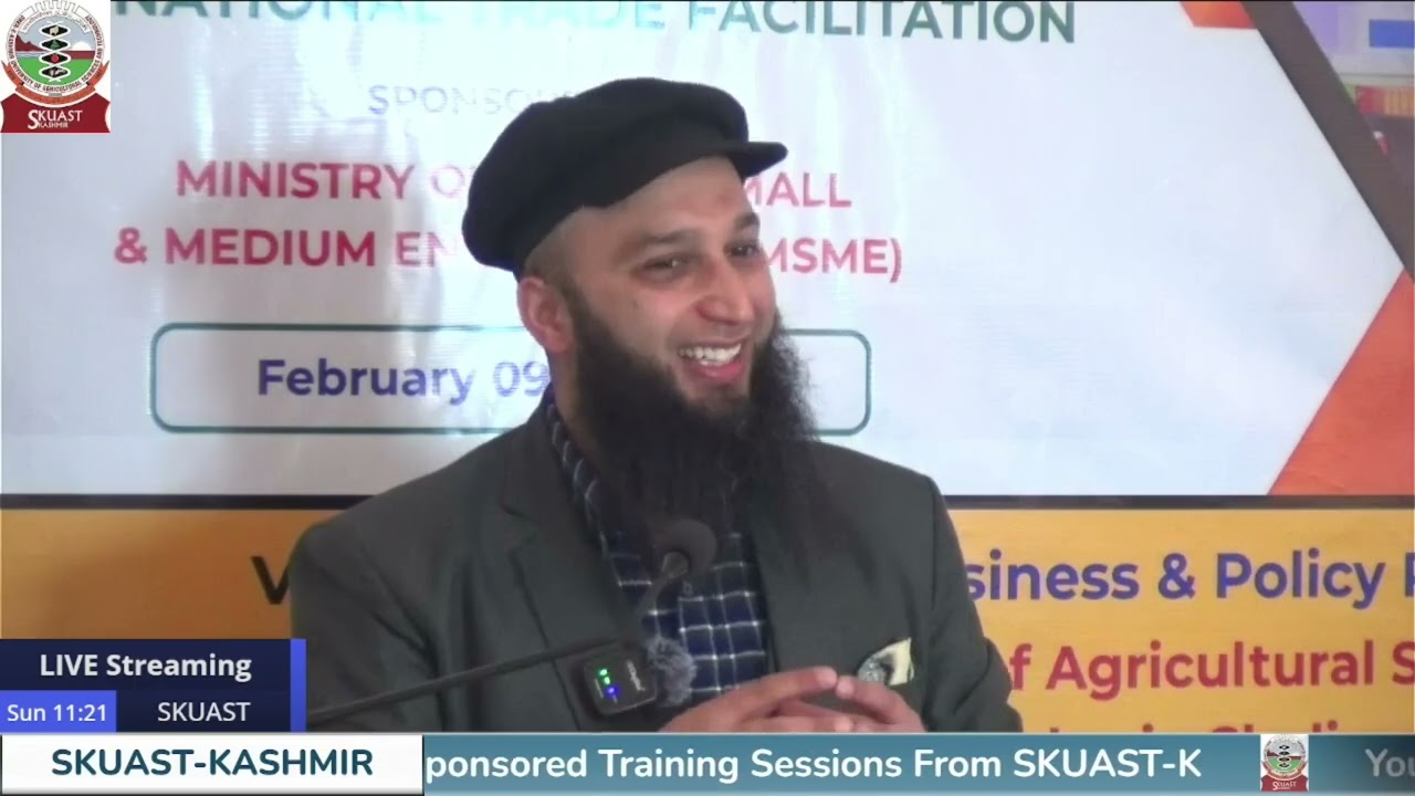 Lecture By Dr.Omar Fayaz Khan || IBPR msme 2026 || Prog. Coordinator Dr. Kusumakar Guatam