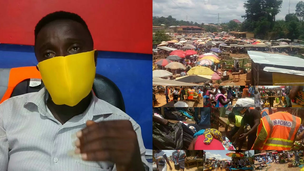 AYANFURI LORRY STATION MARKET CLOSED, MARKET WOMEN FROM OTHER TOWNS BANNED FROM TRADING IN DUNKWA