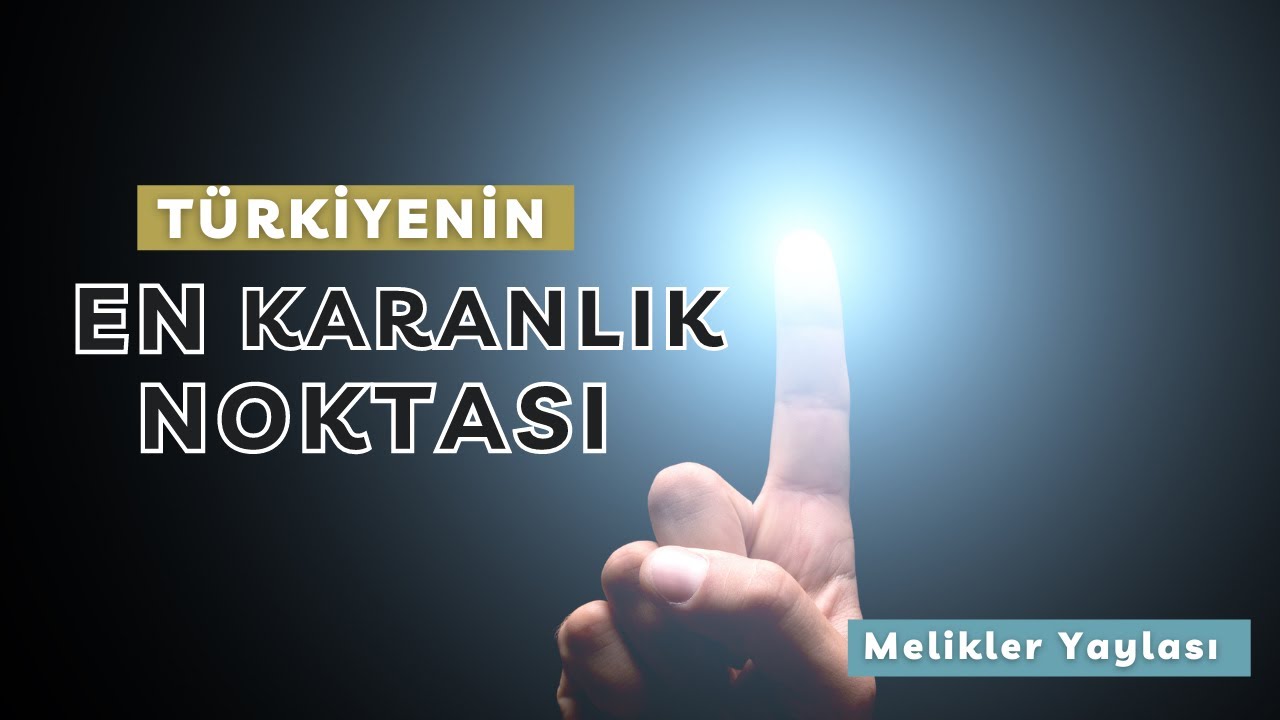 TÜRKİYENİN EN KARANLIK NOKTASI - Melikler Yaylası - Pınargözü Mağarası Kampı