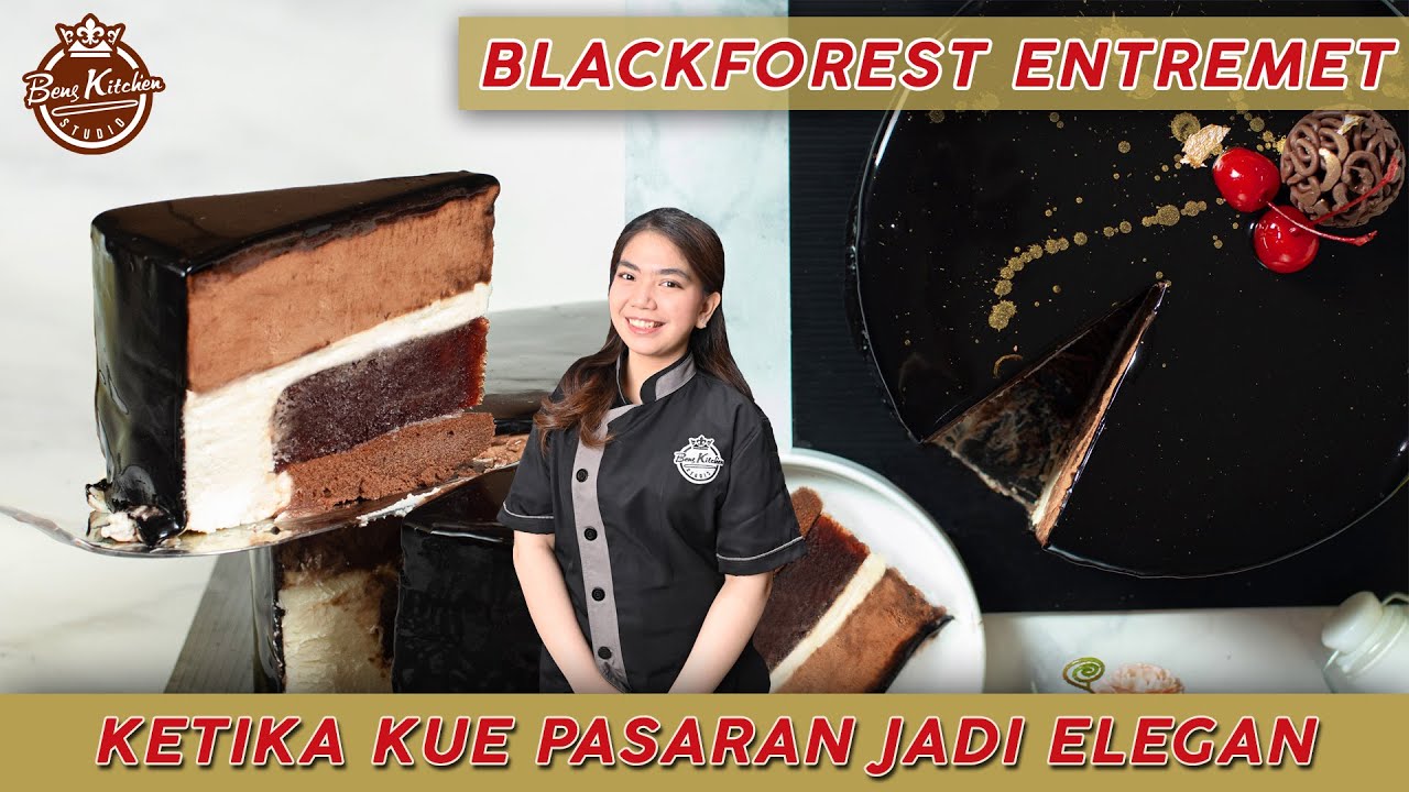 BLACKFOREST ENTREMET CAKE ~ DEFINISI GLOW-UP YANG ELEGAN DARI BLACKFOREST YANG GITU-GITU AJA