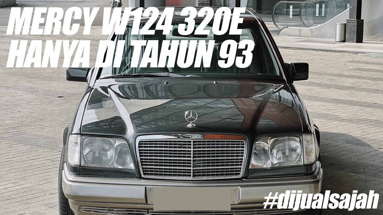 MERCY W124 PALING ENAK | WARNA BLUE BLACK SUDAH FACELIFT | MESIN BADAK M104 #dijualsajah