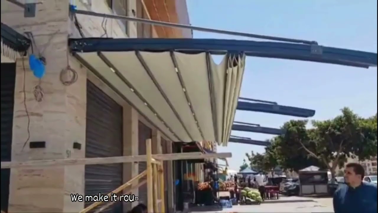 Pergola suspendu