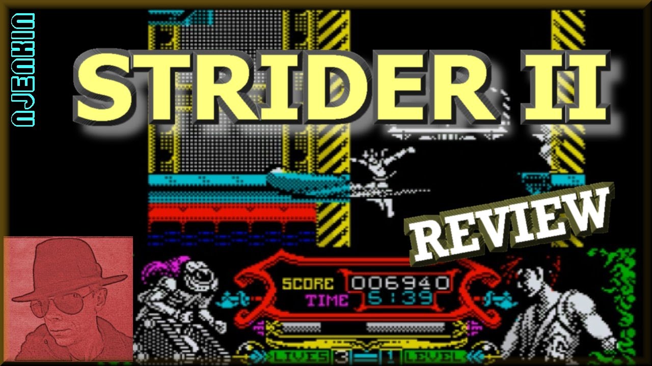 Strider II - on the ZX Spectrum 48K !! with Commentary