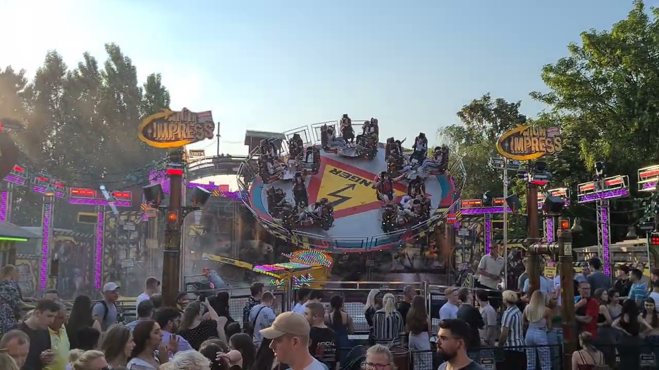 High Impress - Oberschelp (Offride/POV)Video Fronleichnamskirmes Oberhausen Sterkrade 2023