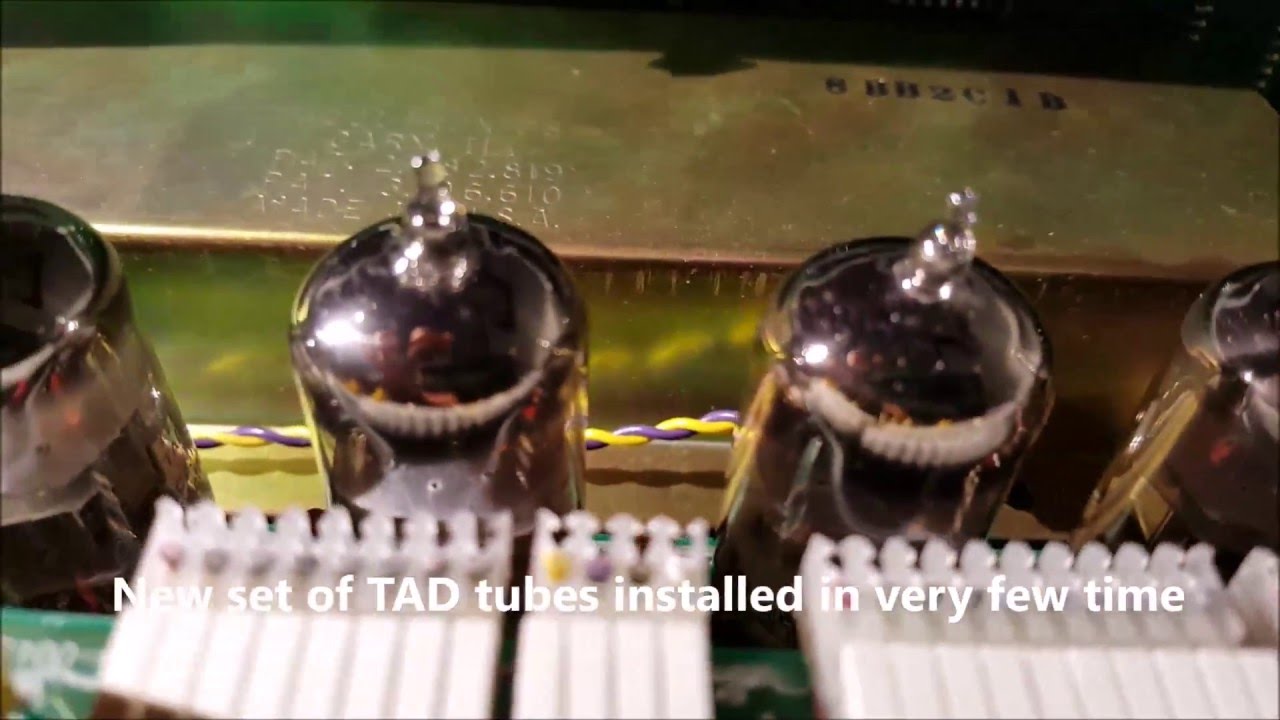 CARVIN QUAD-X AMP / Tubes Test from JJ to TAD
