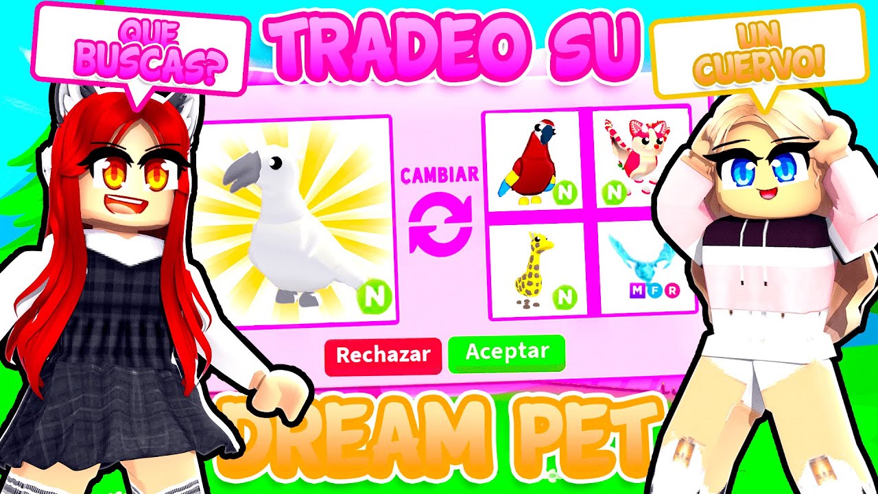 TRADEANDO *SOLO* DREAMPETS QUE PIDEN *MIS FANS* en ADOPT ME!! *MUY FUERTE* en ROBLOX😱