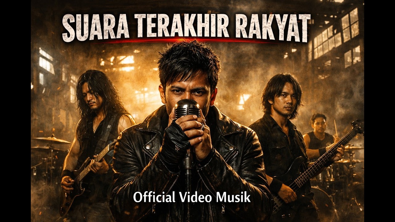 SUARA TERAKHIR RAKYAT – Lagu Rock Indonesia Penuh Perlawanan | Official MV