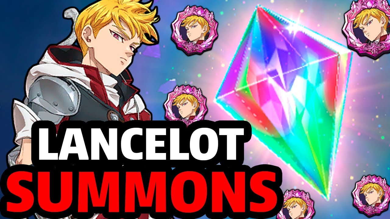 O MELHOR BANNER DO ANO! SUMMON NO LANCELOT FESTIVAL - The Seven Deadly Sins Grand Cross
