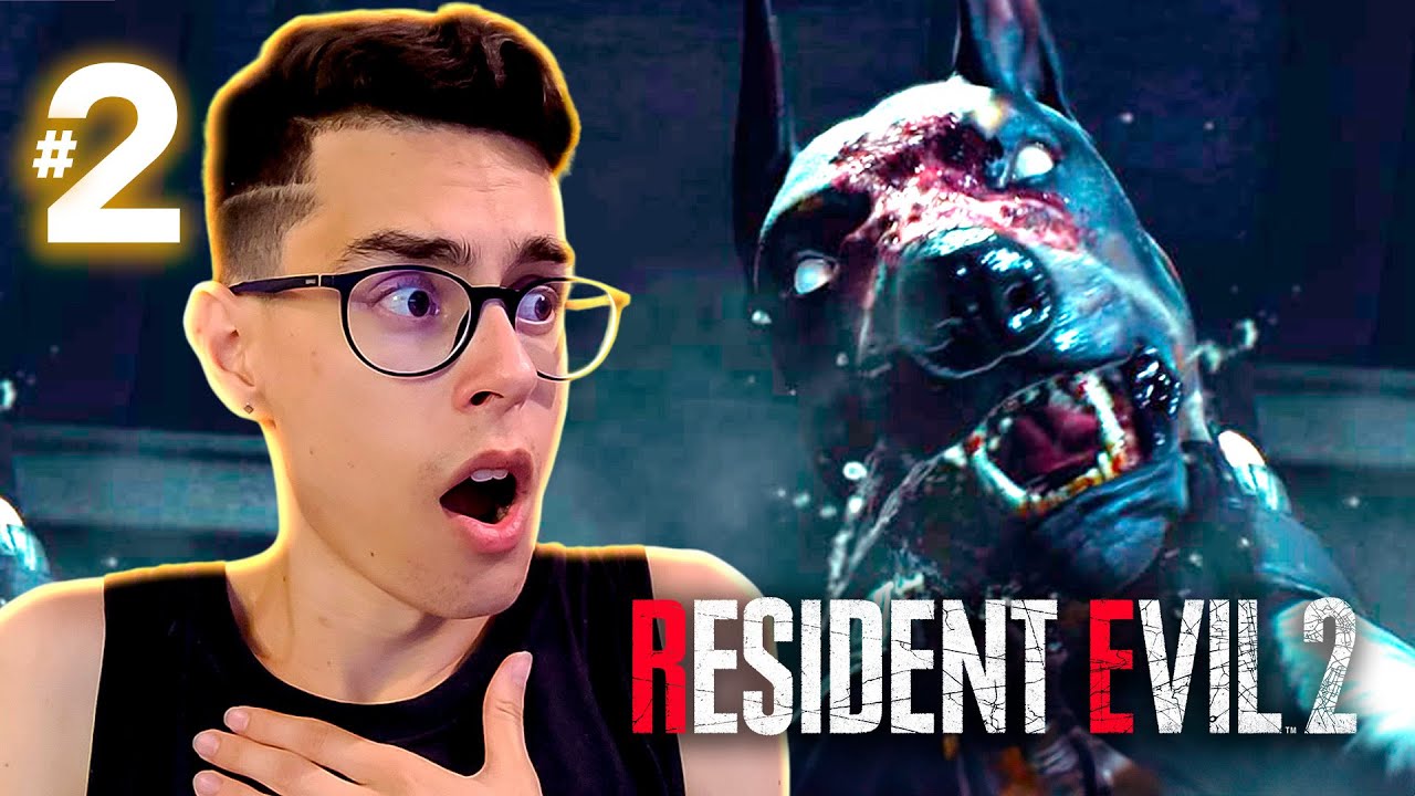 #02 | RESIDENT EVIL 2: Fui ATACADO por muitos CACHORROS ZUMBIS! 💀 Campanha do Leon