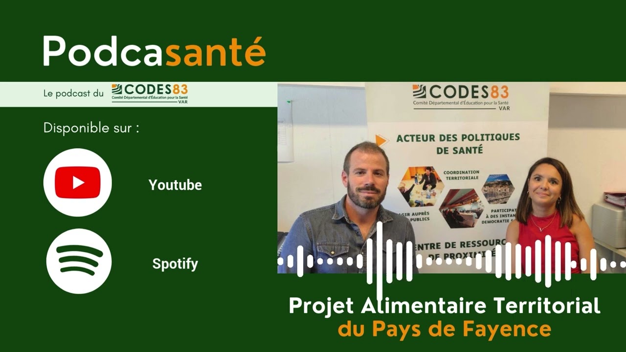 PodcaSanté - épisode 5 Alimentation et PAT