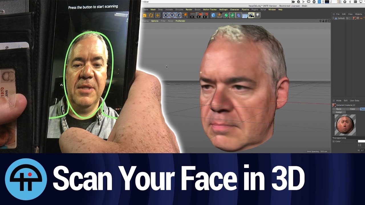 3D Scan Your Face and Body