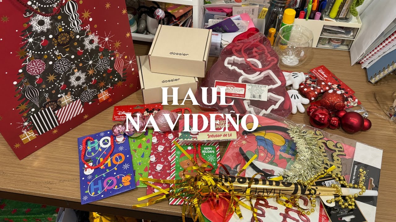🎄Haul compras de navidad ft. Dossier💫 