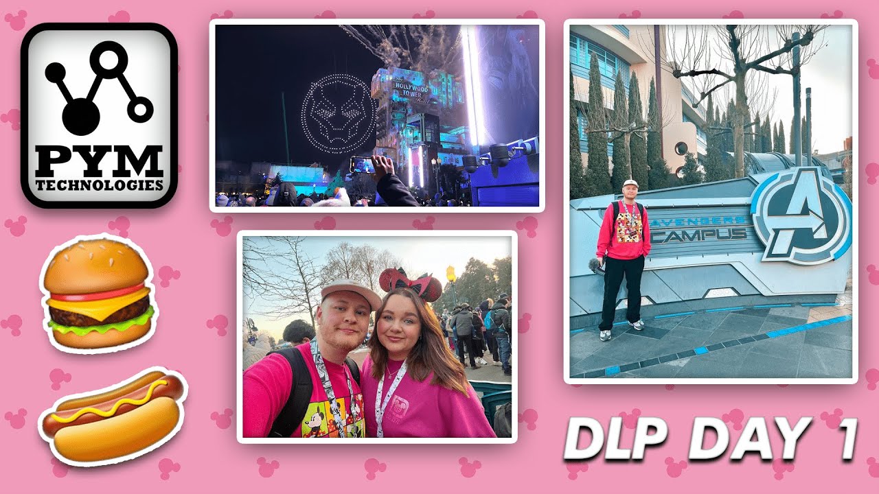 DISNEYLAND PARIS DAY 1 VLOG | Rope Drop, Pym Kitchen Lunch & *NEW* Avengers Drone Show! (Feb 2023)