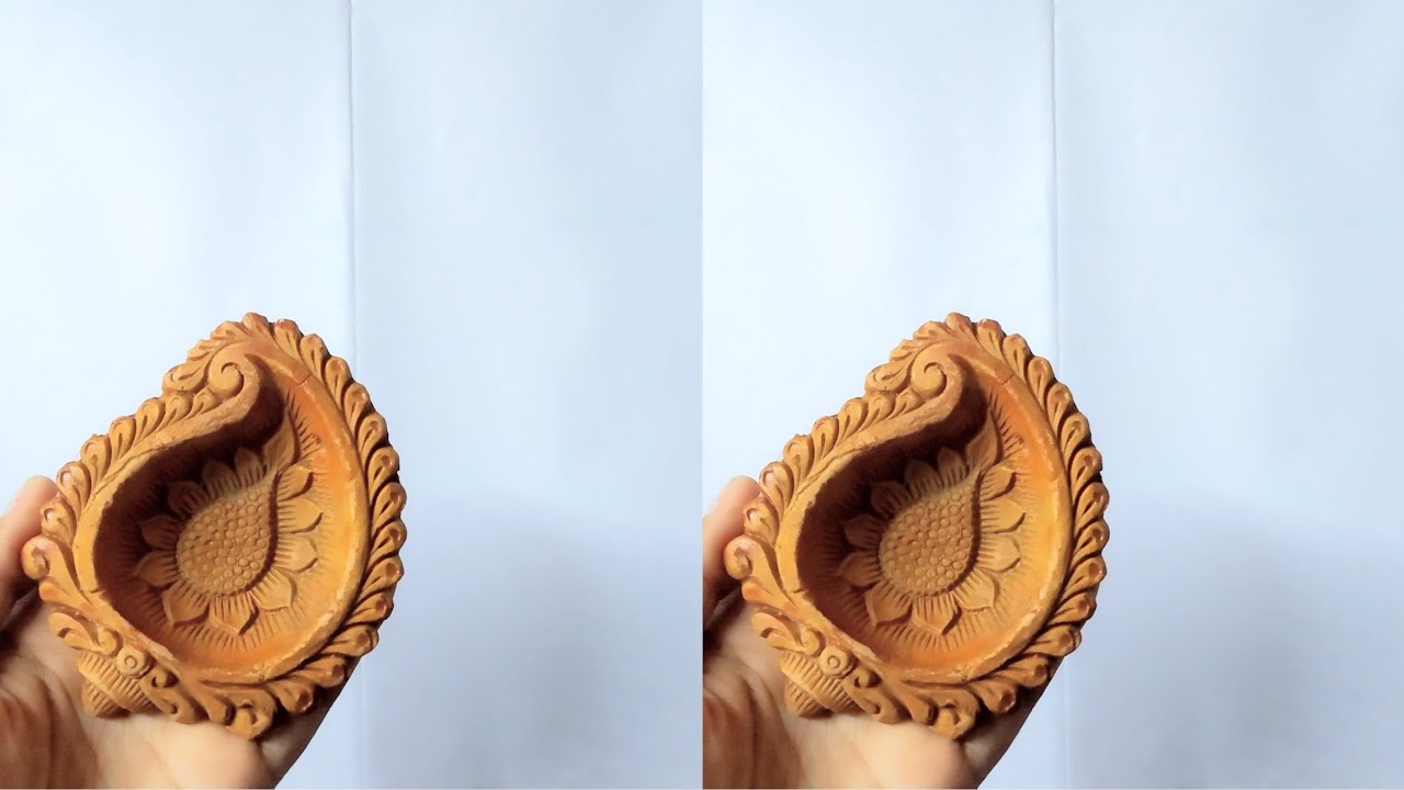 Very Easy Diya Decoration At Home | Diwali 2019 | Rinks Crafts
