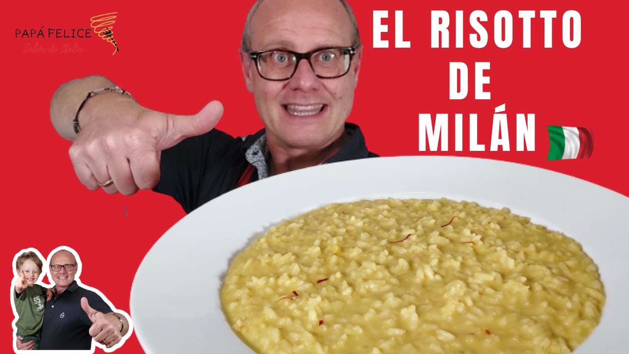 🇮🇹Trucos y Secretos para un RISOTTO italiano a la Milanese PERFECTO