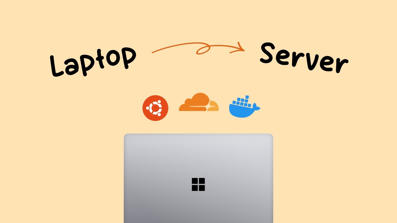 Laptop Ni Server Ga Ela Marchali? | Docker + Cloudflare (Telugu)