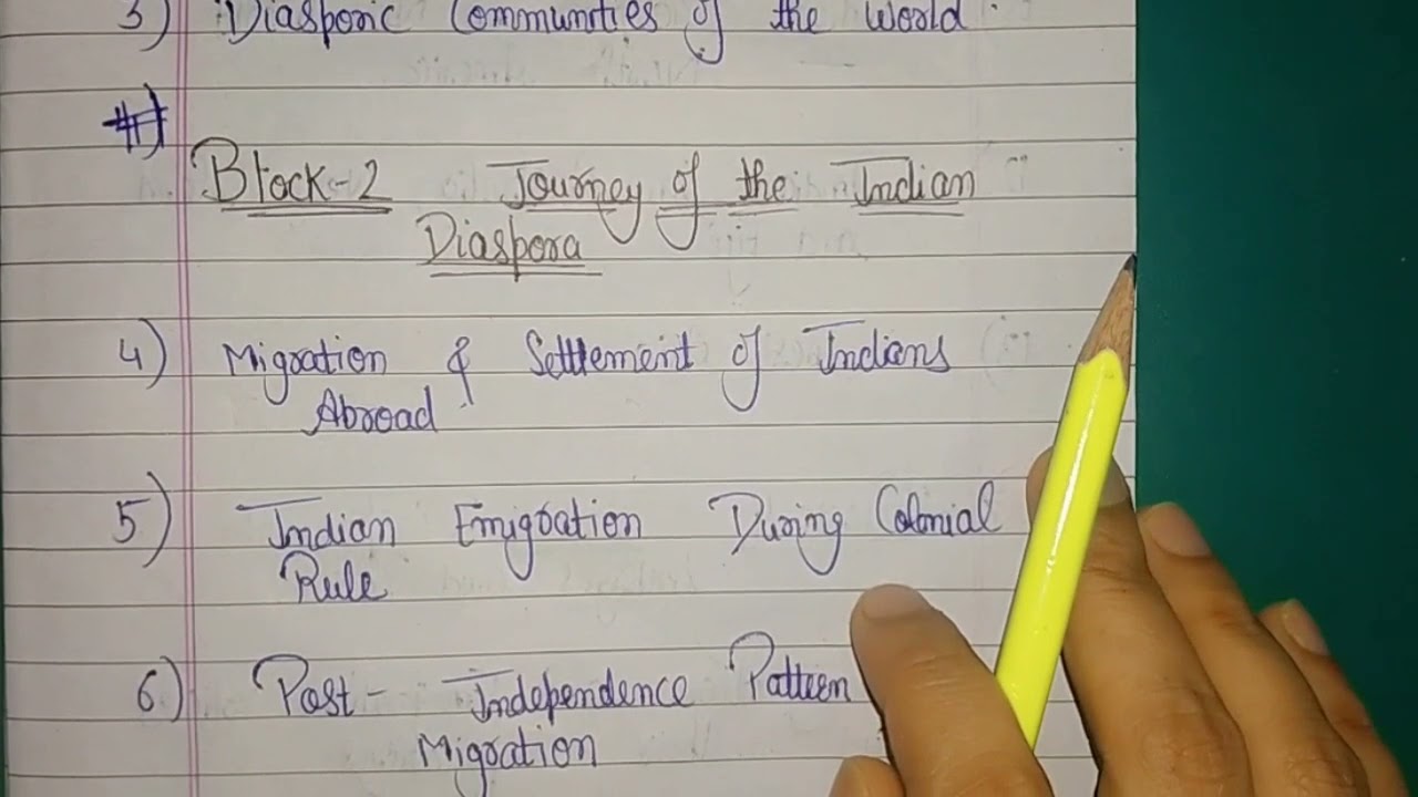 IGNOU MA SOCIOLOGY || MSOE -002 || Diaspora & Transnational Communities || Full Syllabus Discussion