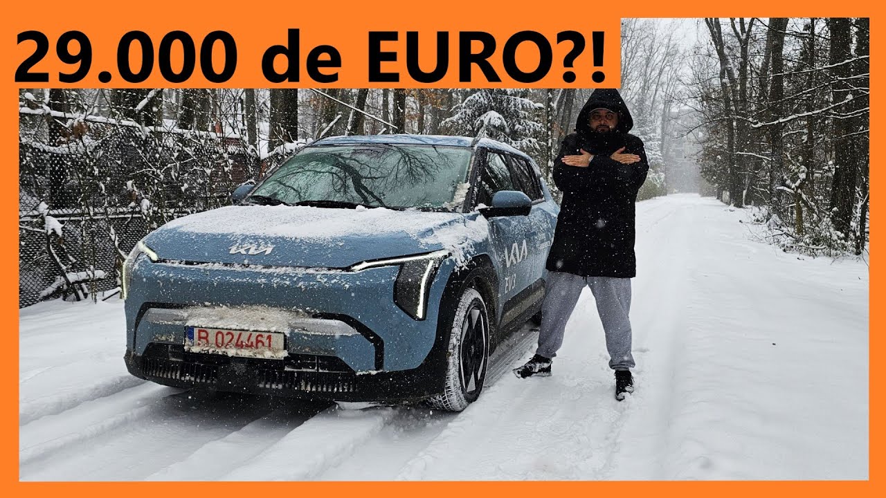 Best-Buy Electric? Cat merge pe bune KIA EV3 in conditii de IARNA ADEVARATA?