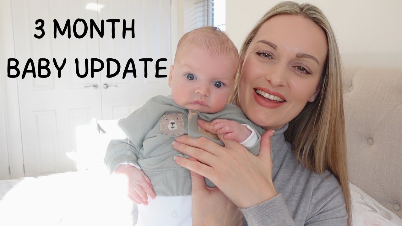 3 MONTH BABY Update | Sleep Play & Feeding