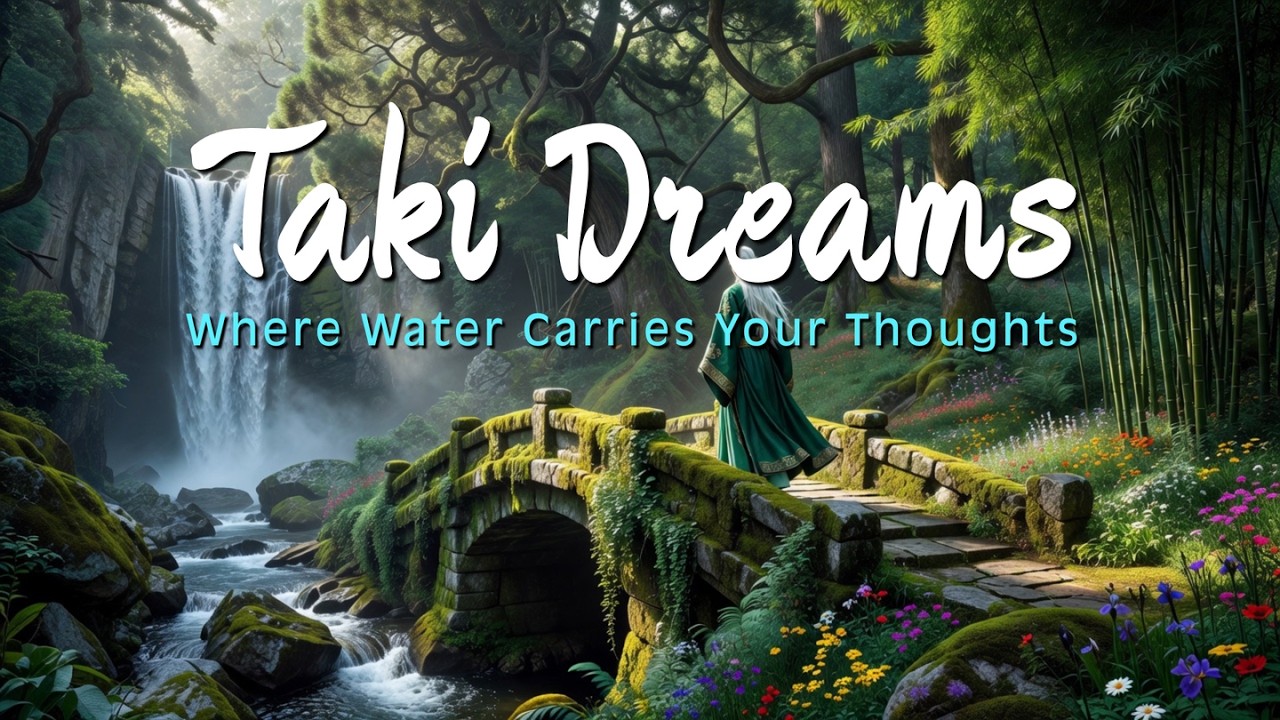 Taki Dreams — Where Water Carries Your Thoughts | Reclaim Wellness, Healing Path🪷Relaxing Zen Studio