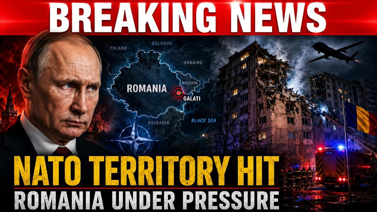 &ldquo;NATO TERRITORY HIT&rdquo; &mdash; Russia&rsquo;s Drone War Reaches Romania