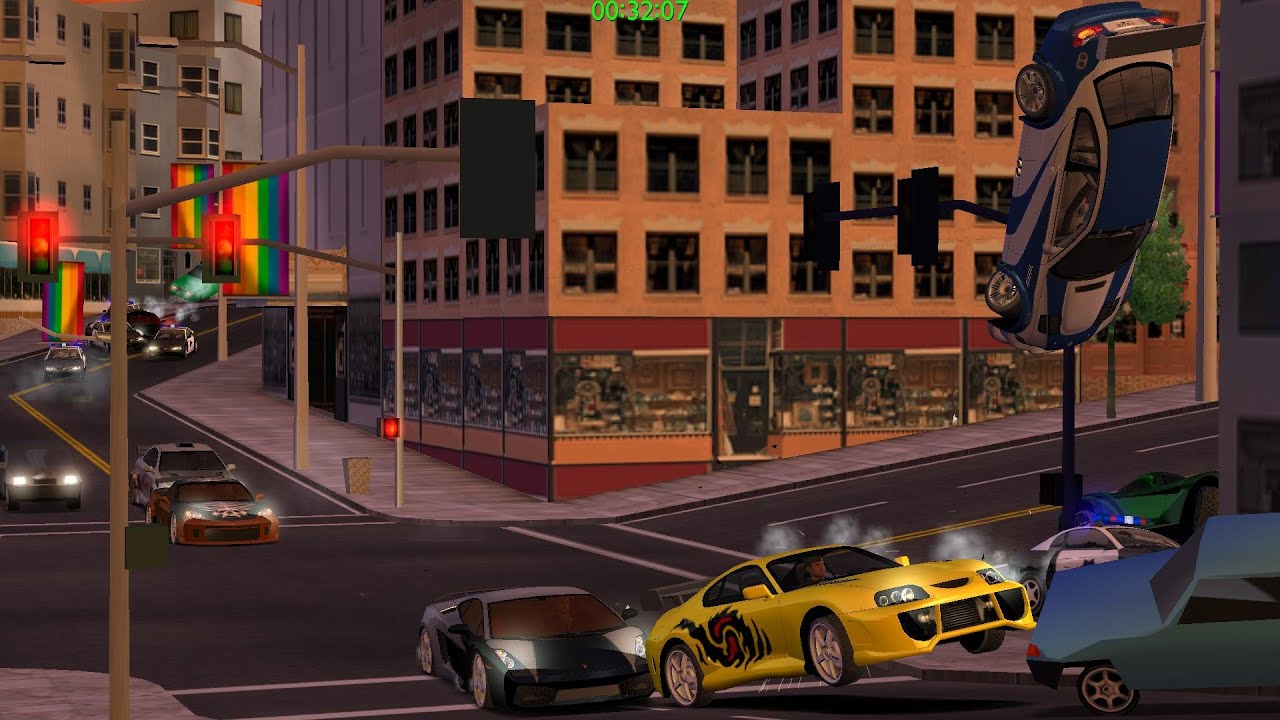Midtown Madness 2: Supersonic Circuit - with NFS Most Wanted opponents
