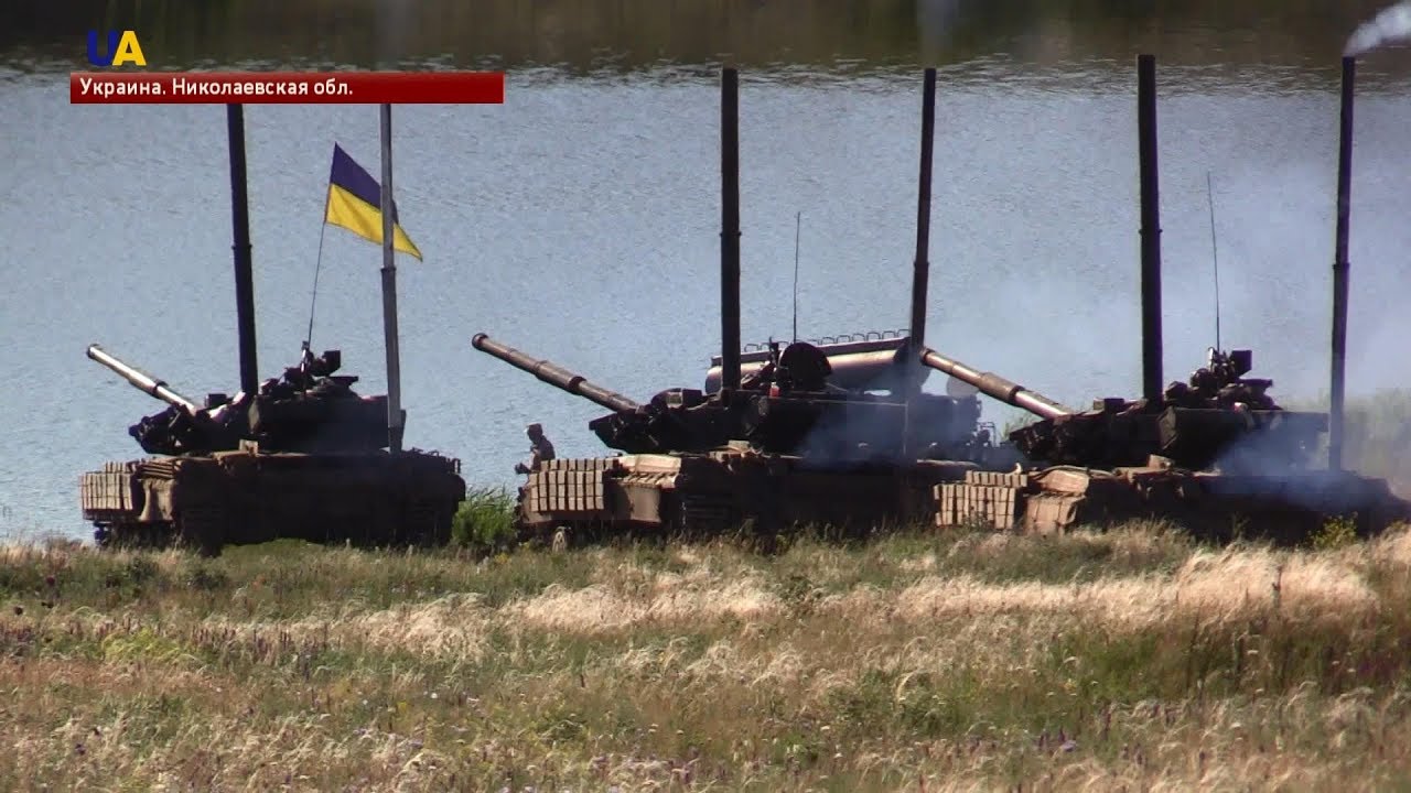 На полигоне 