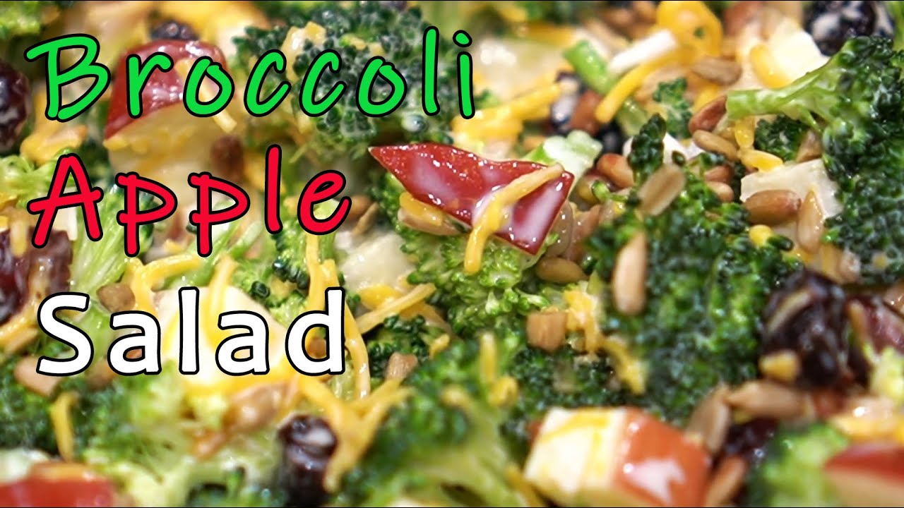 Broccoli Apple Salad  - So Delicious!