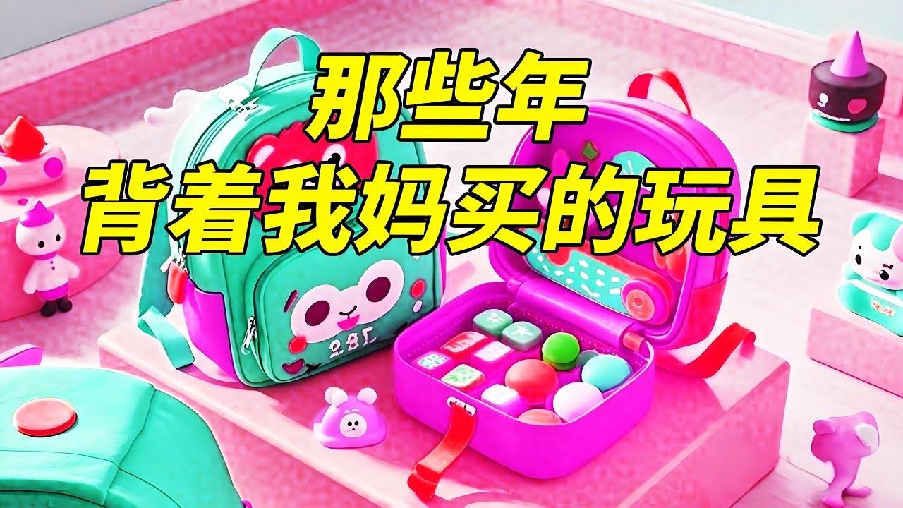 那些年背着我妈买的玩具~独角兽背包不仅能装东西还能拆开，我妈居然还能骂我？#独角兽#背包