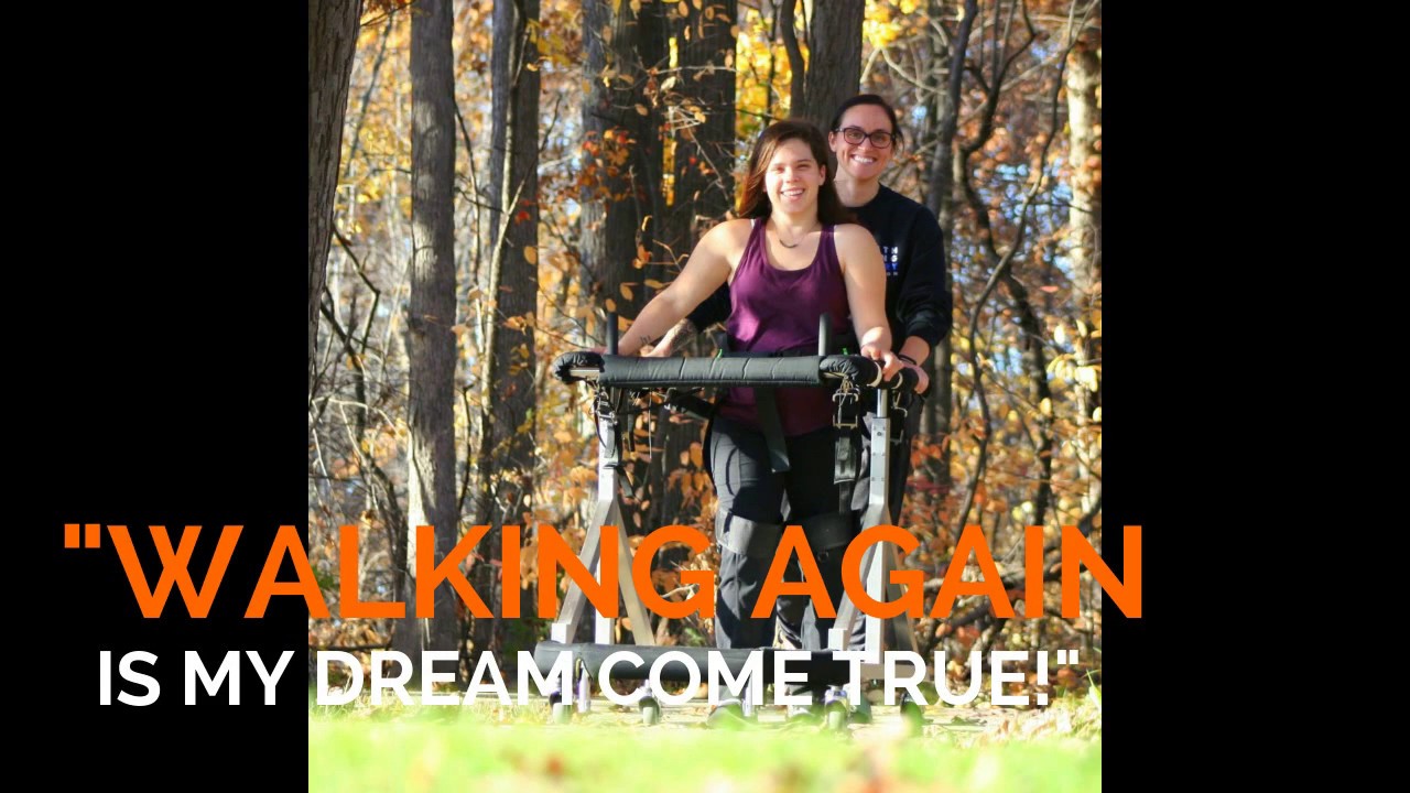 Walking Again made possible with the Gait Harness System