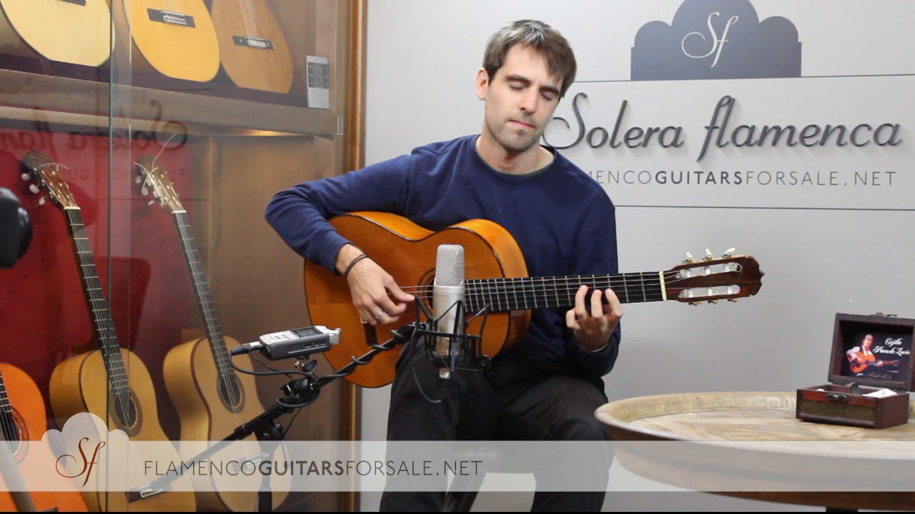 Jos&eacute; Ram&iacute;rez 1968 J.G. flamenco guitar for sale played by Pau Figueres