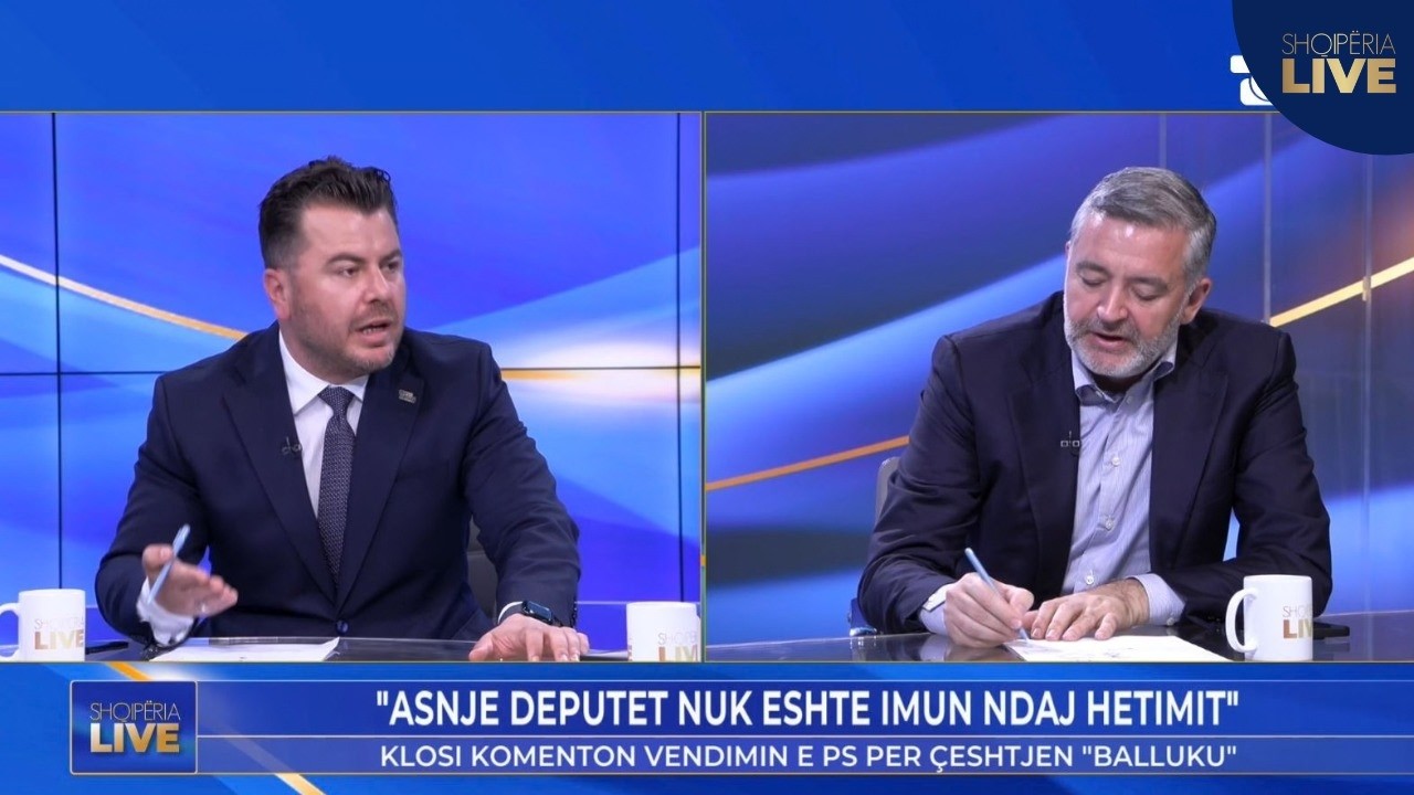 “Ore ju lëshuat shpatën Spak”, sherr në studio, Klosi: Do punë puna po përgatituni! - Shqipëria Live