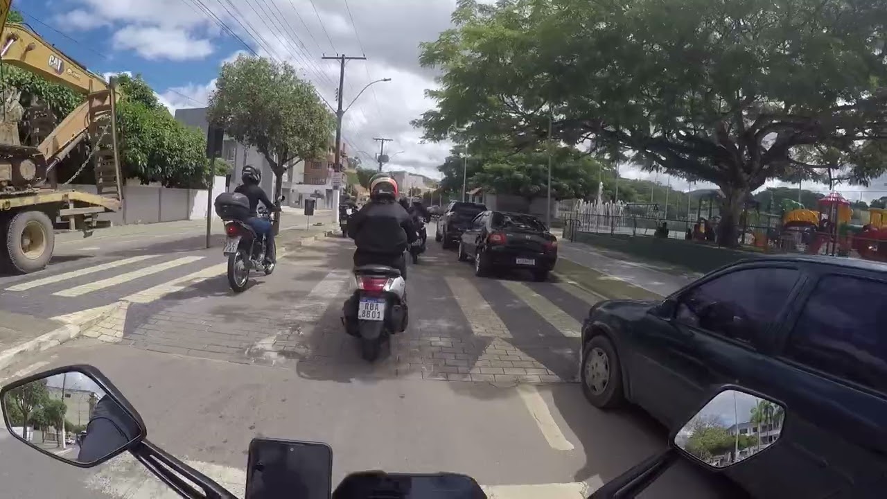 Chegando na cidade de  Marilândia.