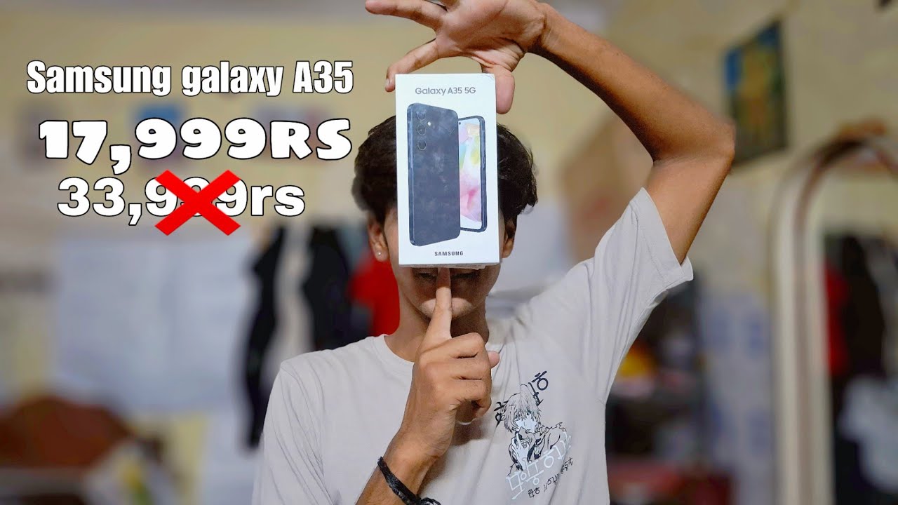 Samsung galaxy A35 5G only in 17,999rs, flipkart sale 2025 | vlog video