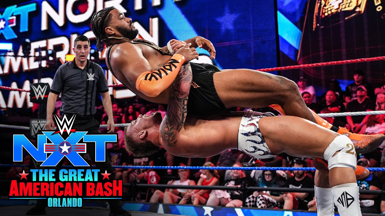 Myles Borne vs. Tavion Heights | North American Title Match: NXT Great American Bash 2026 highlights