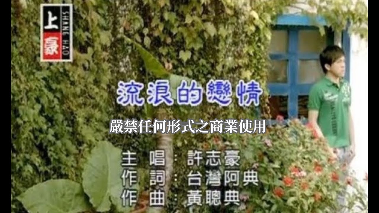 許志豪-流浪的戀情(官方KTV版)