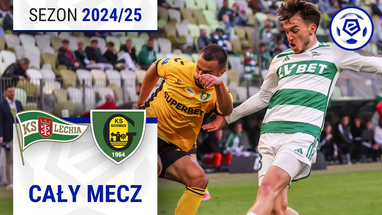 (1/2) Lechia Gdańsk - GKS Katowice | CAŁY MECZ | Ekstraklasa 2024/25 | 34. Kolejka