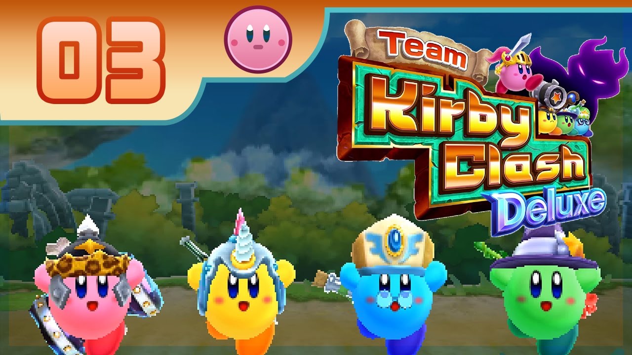 Team Kirby Clash Deluxe - Part 3: Colossal Double Team! ~ TOUGH BOSSES ARE HERE! ~ | RasouliPlays