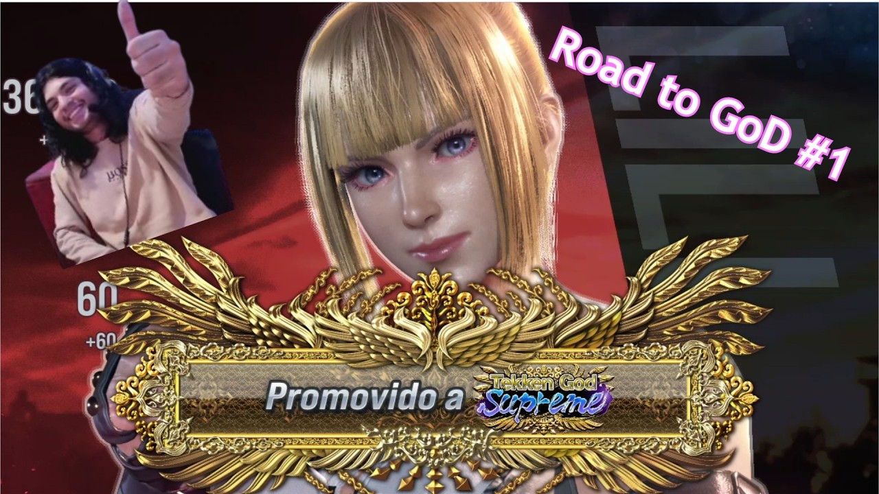 Lili do Tekken 5 vai pro Tekken 8 em busca do GoD | Road to GoD #1