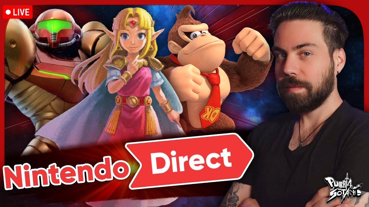 Nintendo Direct REACCIÓN EN DIRECTO! Por fin llega el ÚLTIMO NINTENDO DIRECT de Swtich! NO METROID!