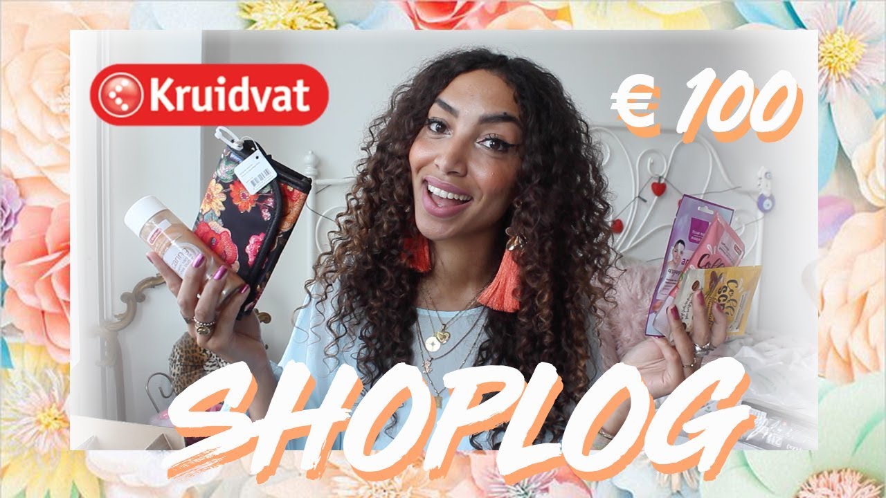 IK GAF €100 UIT BIJ KRUIDVAT SHOPLOG // Larissa Bruin - EXTRA VIDEO