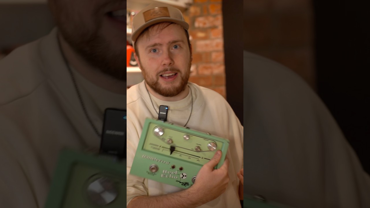 HUGE Tape Delay (Guitar Pedal Hack)! #shorts